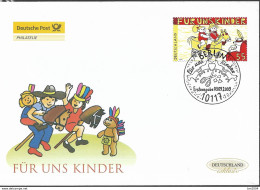 2009 Deutschland Germay   Mi  2756 FDC  Für Uns Kinder. - 2001-2010