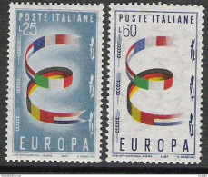 1957 Italien   Mi. 992-3**MNH - 1957