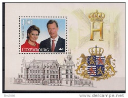 2000 Luxemburg  Mi. Bl. 18**MNH  Thronbesteigung Von Prinz Henri Erbgroßherzog Von Luxemburg - Blocs & Feuillets