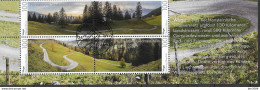 2021 Liechtenstein Mi. 2008-11 Used  Panoramabilder: Wege. - Gebruikt