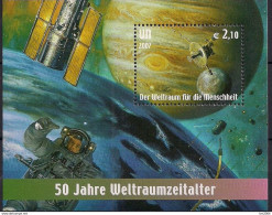 2007 UNO Wien Mi. Bl 21  **MNH  Weltraum - Hojas Y Bloques