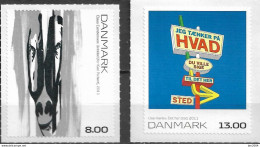 2011 Dänemark Mi. 1638-9**MNH  . Kunst. - Ungebraucht