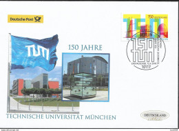 2018 Deutschland  Allem. Fed. Germany Mi. 3374 FDC  150 Jahre Technische Universität, München. - 2011-…