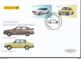 2018 Deutschland  Allem. Fed. Germany Mi. 3367-8 FDC  Klassische Deutsche Automobile - 2011-…