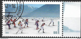 2012 Allem. Fed.  Deutschland Mi. 2912 FD-used   Biathlon-Weltmeisterschaften, Ruhpolding. - Gebraucht