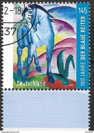 2012 Allem. Fed.  Deutschland Mi. 2911 FD-used  100. Jahrestag Der Bildung Der Künstlergruppierung „Der Blaue Reiter“ - Gebraucht