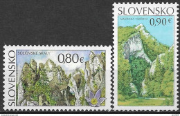 2015 Slowakei Mi. 769-70 **MNH Felslandschaften - Unused Stamps