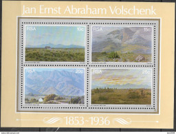 1978 Südafrika Mi. Bl 6 **MNH 100. Geburtstag Von Jan Ernst Abraham Volschenk - Nuovi