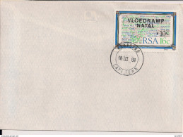 1987 Südarika Mi. 719 Auf Brief Flutkatastrophe In Natal - FDC