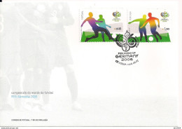 2006 Portugal   Mi.3056-7 FDC  FIFA WORLD CUP GERMANY - 2006 - 2006 – Germania