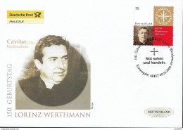 2008 Deutschland Germany Mi. 2697 FDC  150. Geburtstag Von Lorenz Werthmann. - 2008