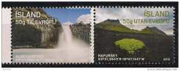 2013 Iceland  Island Mi. 1378-9 **MNH Tourismus - Nuevos