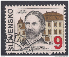 1995 Slowakei Mi. 216  Used . 150. Jahrestag Der Gründung Des Bauernverbandes In Soboti - Used Stamps