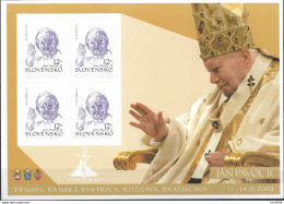 2003  Slowakei Mi.466**MNH  Papst Johannes Paul II. - Nuovi