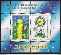 2000  Türk.- Zypern  Mi. Bl.19** MNH EUROPA  Kind Mit Stern - 2000