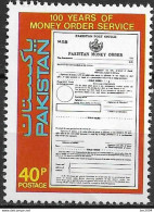 1980 Pakistan Mi. 533**MNH . 100 Jahre Postanweisungsdienst - Pakistan