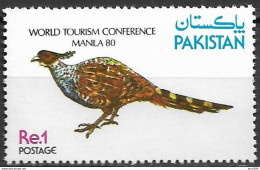 1980 Pakistan Mi. 527**MNH  Welttourismuskonferenz, Manila - Pakistan