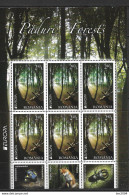 2011 Romania Rumänien Mi. 6522-3  **MNH  Europa: Der Wald - 2011