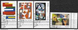 2016 Island   Mi.  1508-11 FD-used . Isländische Bildende Kunst : Geometrische Abstraktion Der Nachkriegszeit - Gebraucht