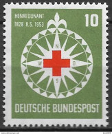 1953   Deutschland Germany Mi. 164 **MNH   125. Geburtstag Von Henri Dunan - Ungebraucht