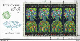 2011 UNO Wien Mi. 736-7 **MNH . Internationales Jahr Der Wälder - Blokken & Velletjes