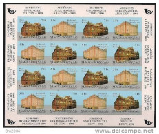 1991 Hongarije / Hongrie / Ungarn / Mi. 4131-2 B**MNH Non Dentelée Aufnahme Ungarns In Die CEPT (1990 - 1990