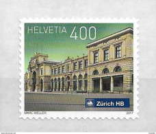 2017 Schweiz   Mi. 2524**MNH  Schweizer Bahnhöfe : Zürich - Ungebraucht