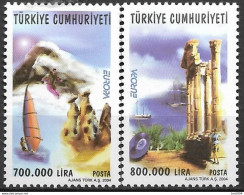 2004 Türkei   Mi.3376-7 **MNH    Europa: Ferien. - Neufs