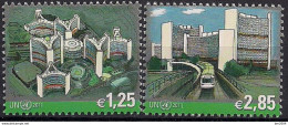 2011 UNO Wien Mi. 689-90 **MNH  Freimarken: UNO-Gebäude - Unused Stamps