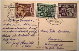 HIRSCHEGG KLEINWALSERTAL SONDERTARIF1953 Portogerecht ! Blumen Ak>BRD (BUND Österreich Flowers Fleur Inclave Austria - Lettres & Documents