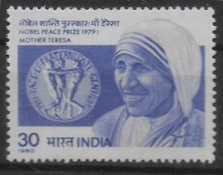 INDE N° 636 * * Mére Térésa - Madre Teresa