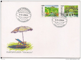 2004 Luxemburg      Mi.  1640-1FDC - 2004