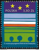 2019 Polen Mi. 5111 **MNH 15 Jahre Mitgliedschaft In Der Europäischen Union - Ungebraucht