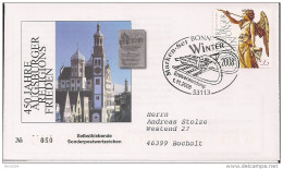 2008  Deutschland  Germany Mi  2700  FDC   Folienmarke  Jubel- Und Friedensengel - 2001-2010