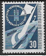 1953 Allem. Fed. Deutschland Germany Mi. 170 Mint    Deutsche Verkehrsausstellung, München - Ungebraucht