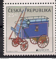 2013 Tschechische Republik  Ceská Mi. 762 **MNH Europa: Postfahrzeuge. - 2013