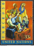 2000 UNO NEW YORK MI.854 Used   50 Jahre Hoher Flüchtlingskommissar Der Vereinten Nationen (UNHCR) - Used Stamps