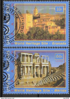 2000 UNO NEW YORK MI.846-7 Ued  UNESCO-Welterbe: Spanien - Used Stamps