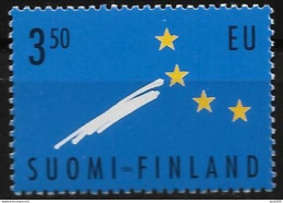 1995 Finnland Mi. 1288  **MNH   Beitritt Finnlands Zur Europäischen Union - Unused Stamps