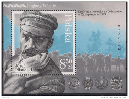 2014 Polen Mi. Bl. 230**MNH Polnische Legionen Im Ersten Weltkrieg - Ungebraucht