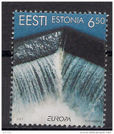 2001 Estland  Esti Mi. 399 **MNH  Europa: Lebensspender Wasser - 2001