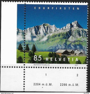 2017 Schweiz Mi 2487**MNH   Selun (2204 M), Frümsel (2266 M - Unused Stamps