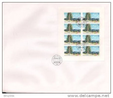 1999 Tschech. Rep.  Ceska  Mi. 215-6  Sheet FDC  Europa - 1999