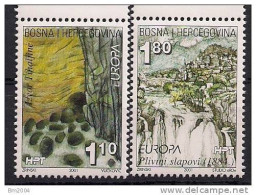 2001 Bosnien-Herzegowina  Bosna I Hercegovina Post Mostar Mi. 70-1 **MNH - 2001