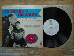 10" VINYLE LES ENFANTS DU SOLEIL MAXIME GORKI COLLECTION THEATRE PAR JEAN-LOUIS MIGNON THEATRE NATIONAL POPULAIRE - Formatos Especiales