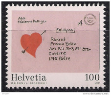 2014 Schweiz Mi. 2330 **MNH 125 Jahre Schweizer Feldpost - Ungebraucht
