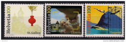 2014  Schweiz  Mi.  2351-3 **MNH  Städte Der Schweiz - Unused Stamps
