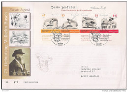 2007  Deutschland Yv  BF 70  Mi  Blk. 71 FDC  175. Geburtstag Von Wilhelm Busch - 2001-2010