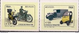 2013 Italien   Mi.3603-4**MNH Europa: Postfahrzeuge. - 2013