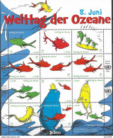 2013 UNO Wien Mi. 776-87 **MNH    Welttag Der Ozeane - Blocs-feuillets